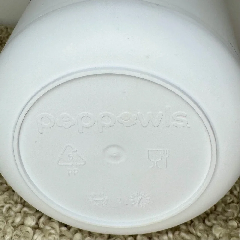 Poppowls Ghostbusters Stay Puft Marshmallow Man Plastic Snack Container White